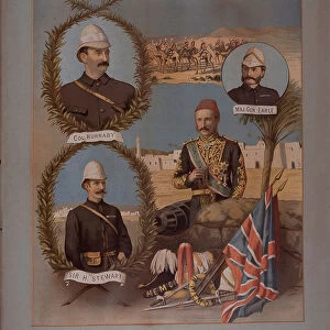 Heroes of the Soudan 1885 (chromolitho)