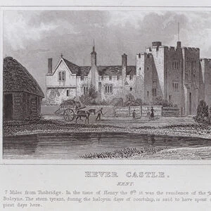 Hever Castle, Kent (engraving)