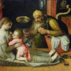 The Holy Family, c. 1554 (oil on canvas)