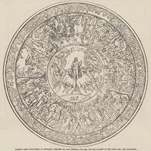 Homeric Table, the Shield of Achilles, designed by John Henning, Junior, Esquire (engraving)