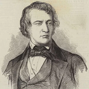 The Honourable Charles Sumner, US Senator for Massachusetts (engraving)