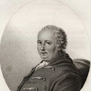 Horatio Walpole, engraved by Geremia, illustration from A catalogue of Royal and Noble Authors