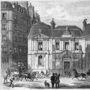 Hotel Carnavalet in the street that was then called Culture Sainte Catherine in Paris