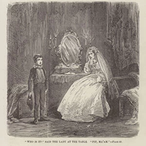 Illustration for Great Expectations (engraving)