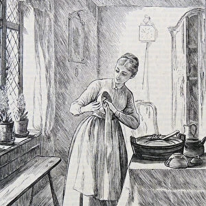Illustration of Housewife, 1886