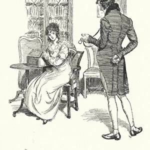 Illustration for Persuasion by Jane Austen (litho)