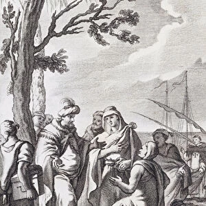 Illustration for "The Treaty of Algiers"by Miguel de Cervantes