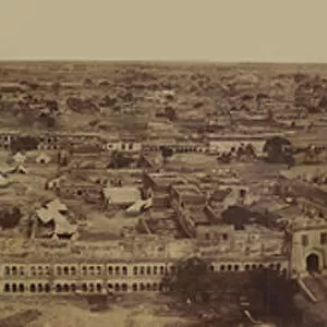 Indian Cityscape, from a collection of twenty-nine photographs associated with the Indian