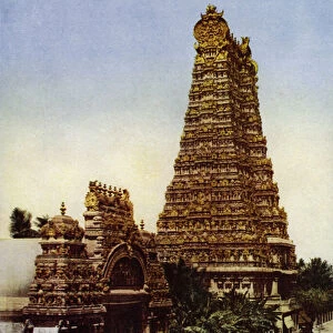 An Indian temple (photo)