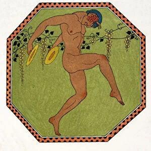 Indications, illustration from Les Chansons de Bilitis, by Pierre Louys, pub. 1922 (pochoir print)