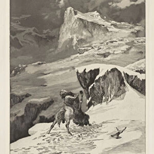 Intermezzi, Opus IV, Bl. 5: Fighting Centaurs, 1881 (etching & aquatint)