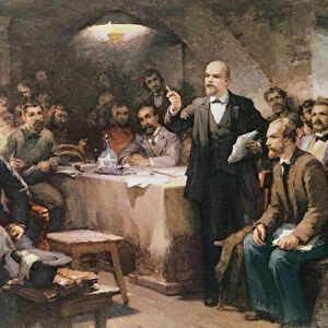 The Intervention of Vladimir Lenin (1870-1924) at the 2nd Congress of the R. S. D. R. P