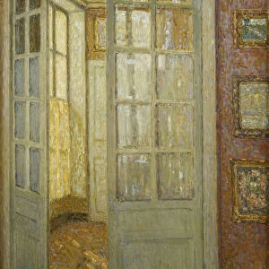 Intimite Rose et Or, Versailles, 1930 (oil on canvas)