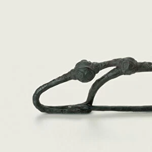 Iron fibule from Conflans, 3rd century BC