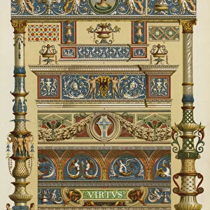 Italian Renaissance, Ornamental Painting (colour litho)