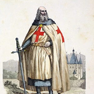 Jacques de Molay (Molai), head of the Templars