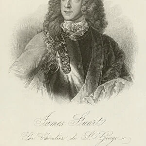 James Stuart, the Old Pretender (engraving)