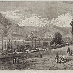 Janina, the Capital of Epirus, or Lower Albania (engraving)