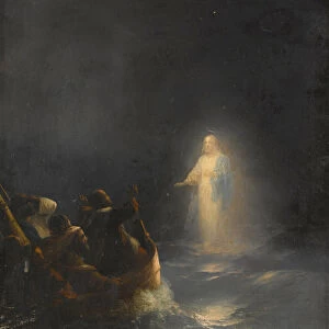 Jesus marche sur les eaux - Jesus Walks on Water, by Aivazovsky