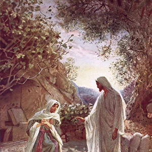 Jesus revealing himself to Mary Magdalene