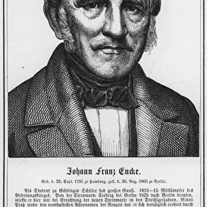 Johann Franz Encke (engraving)