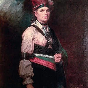 Joseph Brant, Chief of the Mohawks, 1742-1807