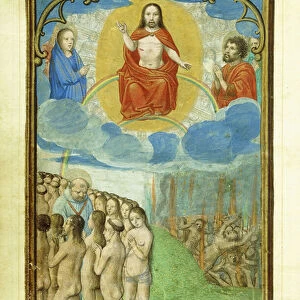 Last Judgement, 1520s (illuminated manuscript on vellum)
