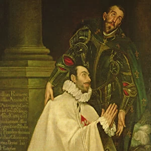 Julian Romero de las Azanas with St. Julian, 1587-97 (oil on canvas)