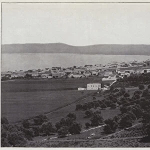 Kaifa, General view (b / w photo)