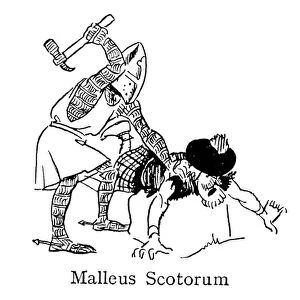 King Edward I, Hammer Of The Scots, Malleus Scotorum (lithograph)