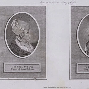 King George III and Queen Charlotte (engraving)