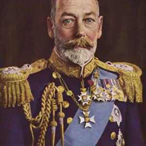 King George V (colour photo)