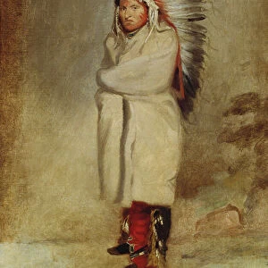 Knife Chief of the Pawnee Loups, 1821 (oil on canvas)