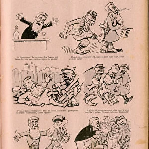 L Indiscret, Satirique en N & B, 1903_12_16: Desarmons - War, Pacifism