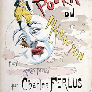 La Polka du Hanneton, by Charles Ferlus - sheet music cover, late 19th century
