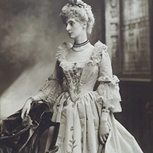 Lady Evelyn Cavendish, later Duchess of Devonshire, as a Lady at the Court of the Empress