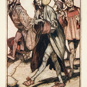 A Laputian Gentleman Taking a Walk, from Gullivers Travels by Jonathon Swift