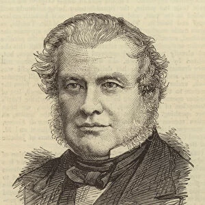 The Late Mr Isaac Butt, MP (engraving)