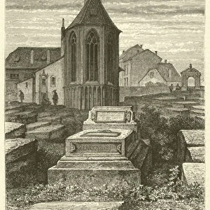 Le Tombeau d Albert Durer, a Nuremberg (engraving)
