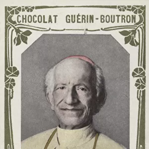 Leon XIII, Pape (coloured photo)