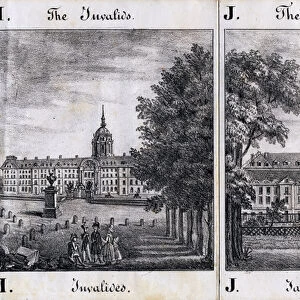 Letter I and J: the Invalides and the Garden of Plants - "