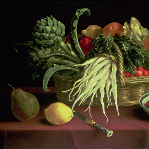 Still life of Fruit and Vegetables
