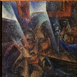 Light, face and atmosphere, 1912 (oil on canvas)