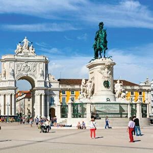 Lisbon, Portugal, Praca do Comercio (photo)