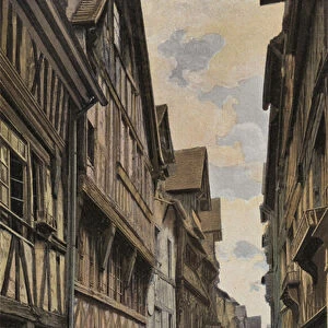 Lisieux, Rue aux Fevres (colour photo)