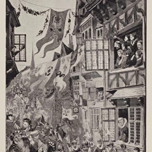 London: Lord Mayors Show, 1616 (litho)