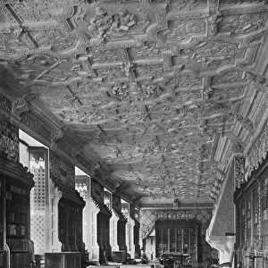 The Long Gallery (b / w photo)