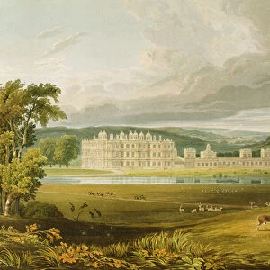 Longleat, Wiltshire, the Seat of the Marquis of Bath, after a sketch by Frederick