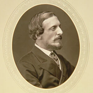 Lord Dufferin (1826-1902) Viceroy of India (b&w photo)