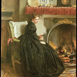 Lost in Thought, 1864 (oil in canvas)